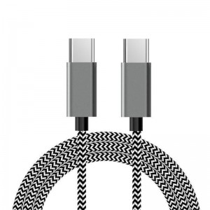 Нейлоновый кабель для передачи данных типа C-Type-C